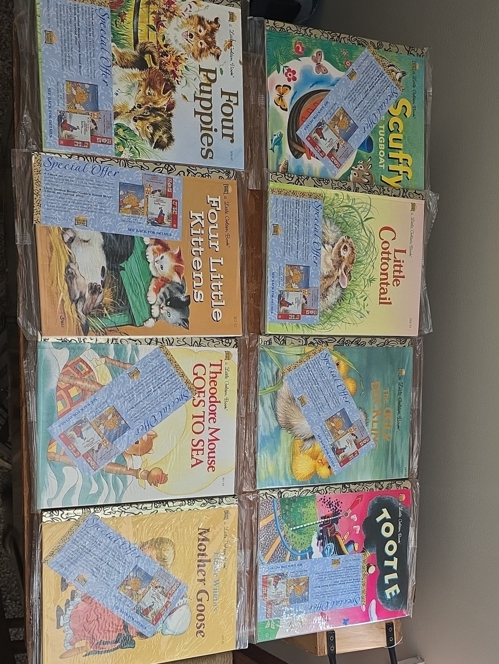 Vintage Little Golden Books Chick-Fil-A Promo Set of 8 SEALED